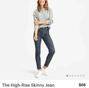 Everlane High Rise Skinny